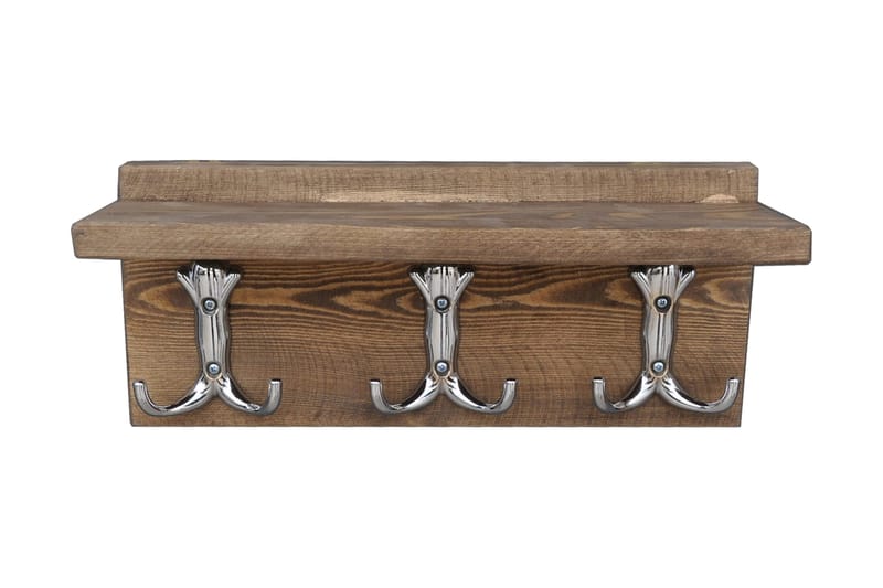 Evila Hängare 6 Krokar - Trä - Förvaring - Klädförvaring - Klädhängare - Krokar