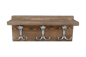 Evila Hängare 6 Krokar - Trä - Förvaring - Klädförvaring - Klädhängare - Krokar