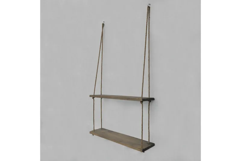 Evila Rephylla Trä - Trä - Förvaring - Hylla - Vägghylla