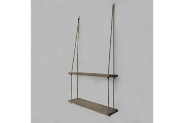 Evila Rephylla Trä - Trä - Förvaring - Hylla - Vägghylla