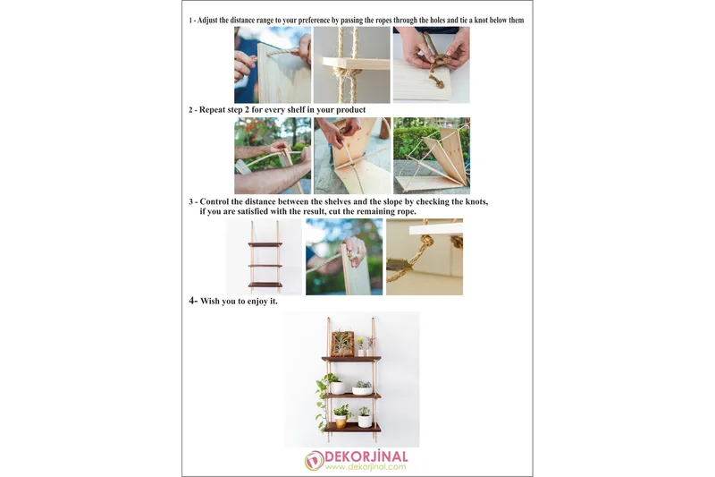 Evila Rephylla Trä - Trä - Förvaring - Hylla - Vägghylla