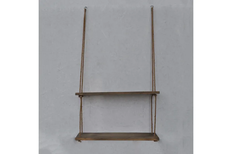 Evila Rephylla Trä - Trä - Förvaring - Hylla - Vägghylla