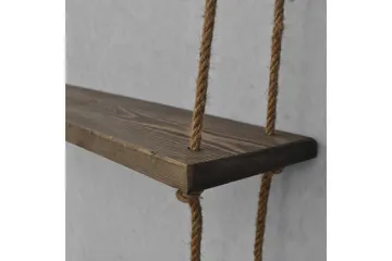 Evila Rephylla Trä - Trä - Förvaring - Hylla - Vägghylla