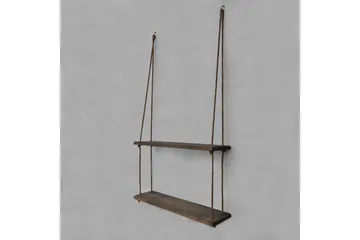 Evila Rephylla Trä - Trä - Förvaring - Hylla - Vägghylla