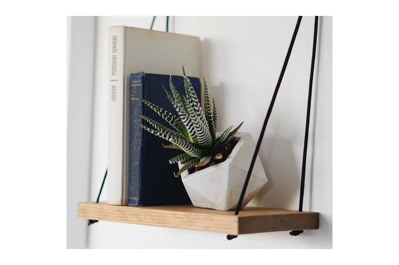 Evila Vägghylla Rep - Trä - Förvaring - Hylla - Vägghylla