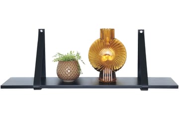 Galar Vägghylla 20x100 cm - Svart - Förvaring - Hylla - Vägghylla