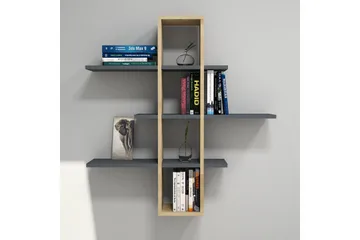 Gersby Vägghylla 101 cm - Blå/Grå - Förvaring - Hylla - Vägghylla