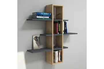 Gersby Vägghylla 101 cm - Blå/Grå - Förvaring - Hylla - Vägghylla