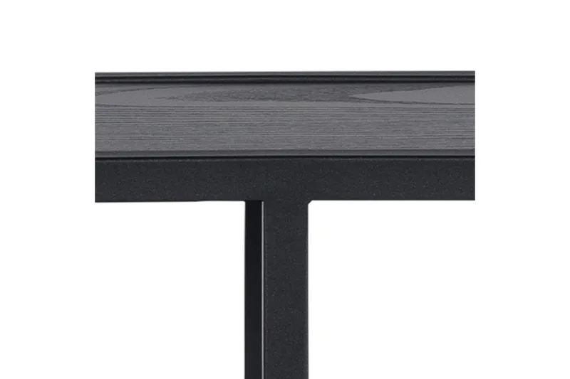 Hasslevik Vägghylla 77x20 cm 4 Hyllor - Svart/Matt Svart - Förvaring - Hylla - Vägghylla