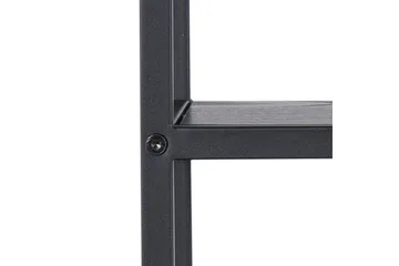 Hasslevik Vägghylla 77x20 cm 4 Hyllor - Svart/Matt Svart - Förvaring - Hylla - Vägghylla