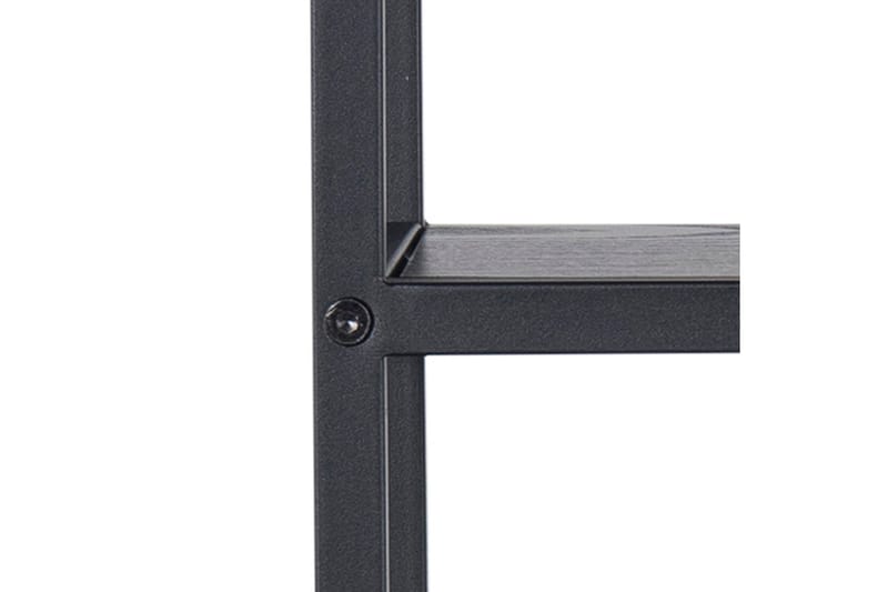 Hasslevik Vägghylla 77x20 cm 4 Hyllor - Svart/Matt Svart - Förvaring - Hylla - Vägghylla