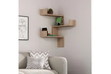 Homitis Vägghylla - Ek - Förvaring - Hylla - Vägghylla