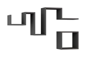 Homitis Vägghylla - Mörkgrå - Förvaring - Hylla - Vägghylla