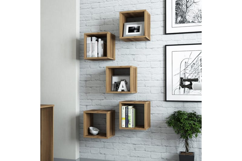Hovdane Vägghylla 30 cm - Brun - Förvaring - Hylla - Vägghylla