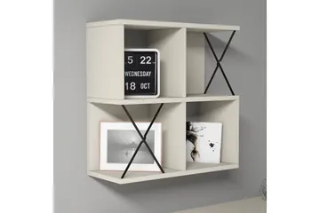 Hovdane Vägghylla 60 cm - Brun/Svart - Förvaring - Hylla - Vägghylla