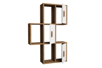 Hovdane Vägghylla 75 cm - Brun/Vit - Förvaring - Hylla - Vägghylla