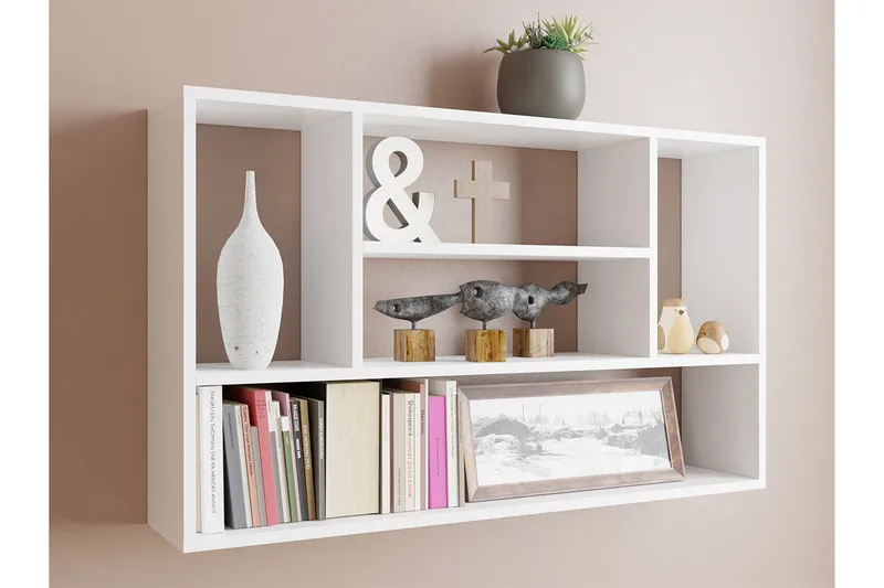 Hylla 100 cm - Vit - Förvaring - Hylla - Vägghylla