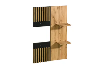 Hylla - Svart|Ek - Förvaring - Hylla - Vägghylla