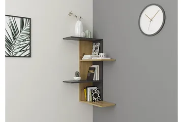 Kailyne Vägghylla 44 cm - Brun - Förvaring - Hylla - Vägghylla