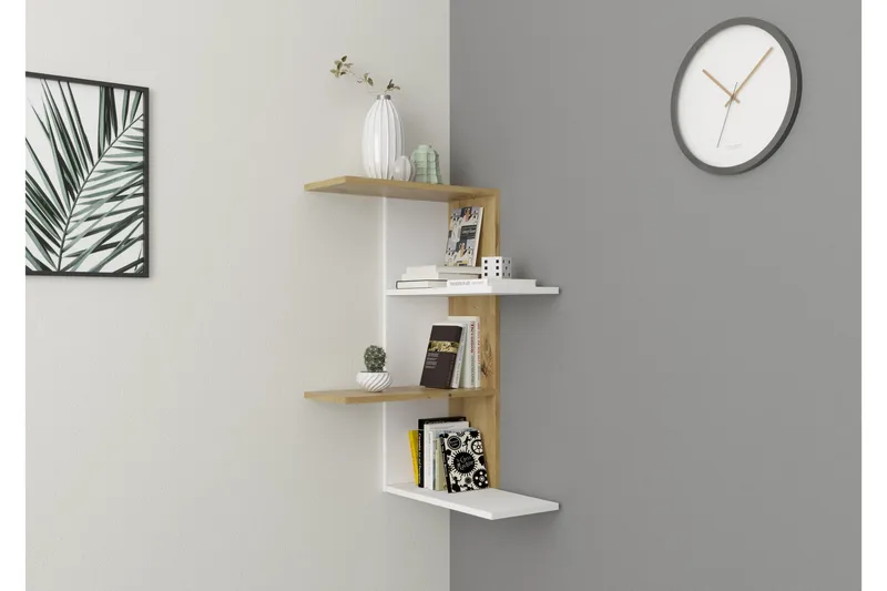 Kailyne Vägghylla 44 cm - Brun - Förvaring - Hylla - Vägghylla