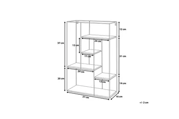 Laurel Vägghylla 37 cm - Trä/Natur - Förvaring - Hylla - Vägghylla