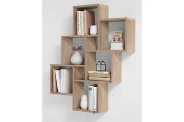 Laurio Vägghylla 81 cm - Ljusbrun - Förvaring - Hylla - Vägghylla