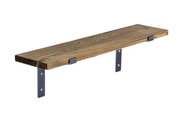 Lilamae Vägghylla 60 cm - Svart/Valnöt - Förvaring - Hylla - Vägghylla