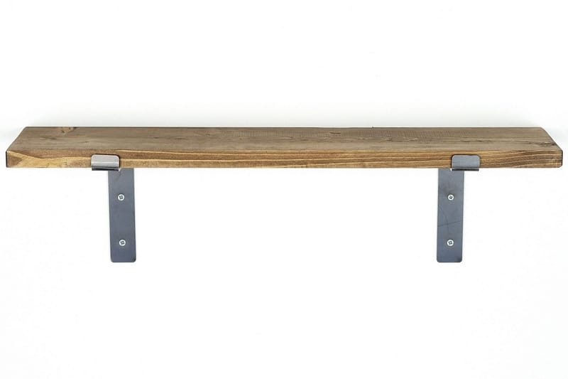 Lilamae Vägghylla 60 cm - Svart/Valnöt - Förvaring - Hylla - Vägghylla