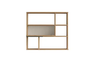 Liyakat Vägghylla 90,1 cm - Valnöt - Förvaring - Hylla - Vägghylla