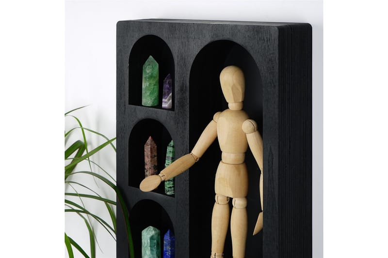 Masatane Vägghylla 26 cm - Svart - Förvaring - Hylla - Vägghylla