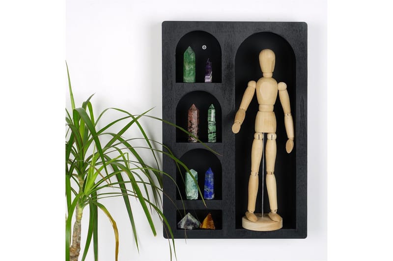 Masatane Vägghylla 26 cm - Svart - Förvaring - Hylla - Vägghylla