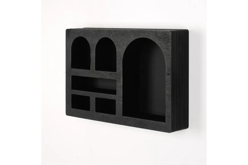 Masatane Vägghylla 35 cm - Svart - Förvaring - Hylla - Vägghylla