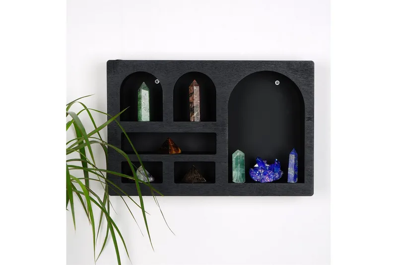 Masatane Vägghylla 35 cm - Svart - Förvaring - Hylla - Vägghylla