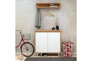 Mod Design Skänk/Hatthylla - Trä/Vit - Möbler - Hallmöbler - Möbelset för hall & entre