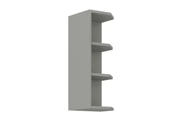 Multiline Hylla 30x31x71,5 cm - Svart/Grå - Förvaring - Hylla - Hörnhylla