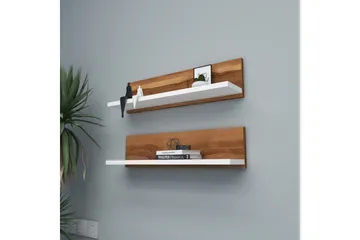 Munni Vägghylla 60 cm - Brun - Förvaring - Hylla - Vägghylla