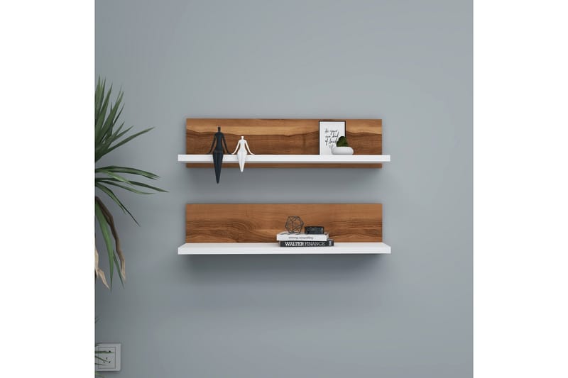 Munni Vägghylla 60 cm - Brun - Förvaring - Hylla - Vägghylla