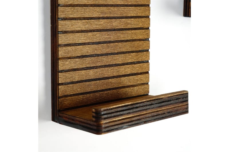 Nagaji Vägghylla 13 cm - Valnöt - Förvaring - Hylla - Vägghylla