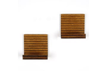 Nagaji Vägghylla 13 cm - Valnöt - Förvaring - Hylla - Vägghylla