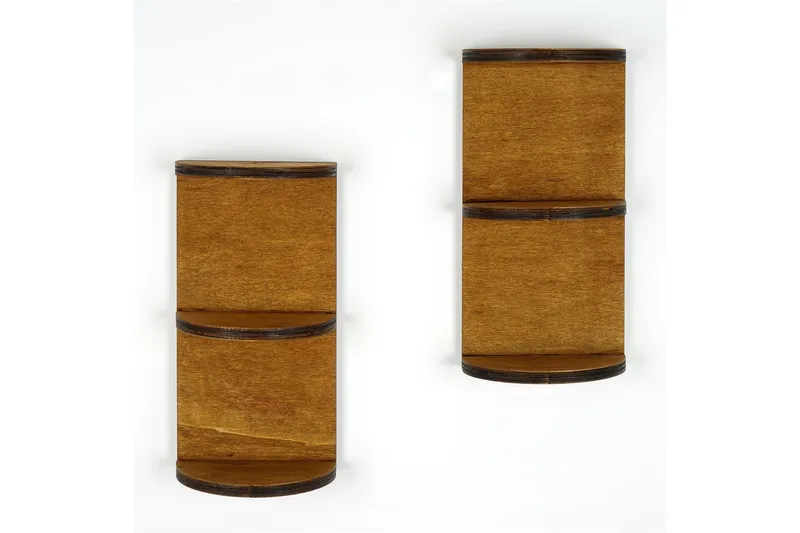 Nagaji Vägghylla 30 cm - Valnöt - Förvaring - Hylla - Vägghylla