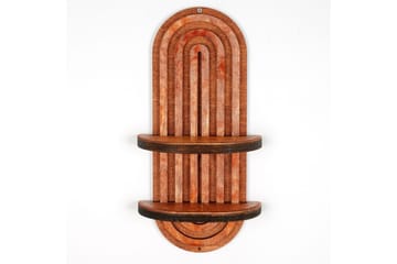 Nagaji Vägghylla 40 cm - Rosa - Förvaring - Hylla - Vägghylla