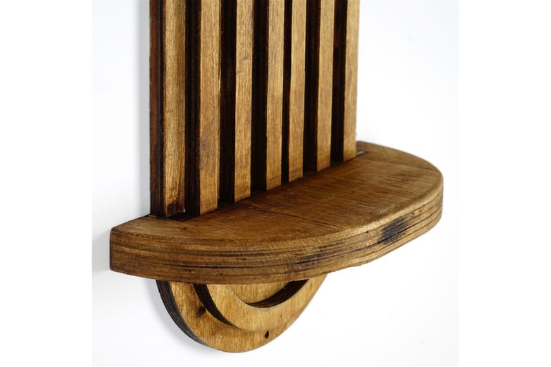 Nagaji Vägghylla 40 cm - Valnöt - Förvaring - Hylla - Vägghylla