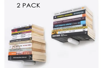 Noke Vägghylla 21 cm - Svart/Vit - Förvaring - Hylla - Vägghylla