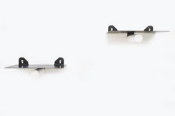 Noke Vägghylla 21 cm - Svart/Vit - Förvaring - Hylla - Vägghylla