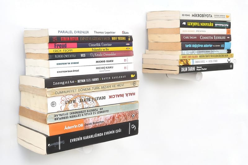 Noke Vägghylla 21 cm - Svart/Vit - Förvaring - Hylla - Vägghylla