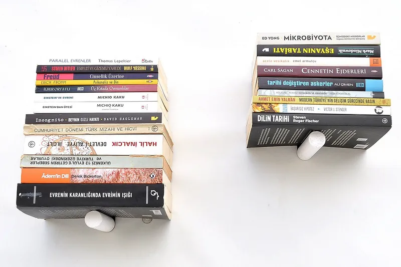 Noke Vägghylla 21 cm - Svart/Vit - Förvaring - Hylla - Vägghylla