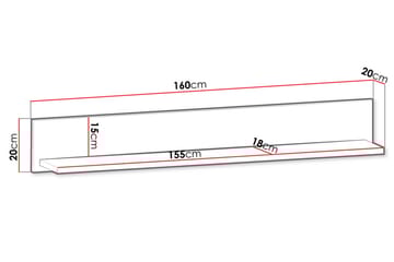 Prowansja Vägghylla Vit|Natur - Förvaring - Hylla - Vägghylla