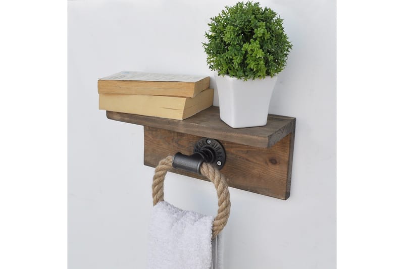 Pukkuri Förvaringsmöbel 30 cm - Brun - Förvaring - Hylla - Vägghylla