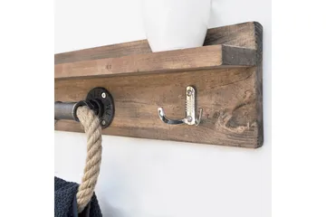 Pukkuri Förvaringsmöbel 60 cm - Brun - Förvaring - Klädförvaring - Klädhängare - Krokar