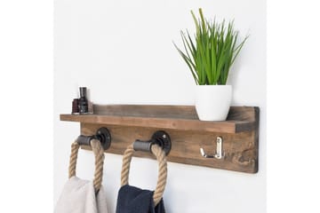 Pukkuri Förvaringsmöbel 60 cm - Brun - Förvaring - Klädförvaring - Klädhängare - Krokar